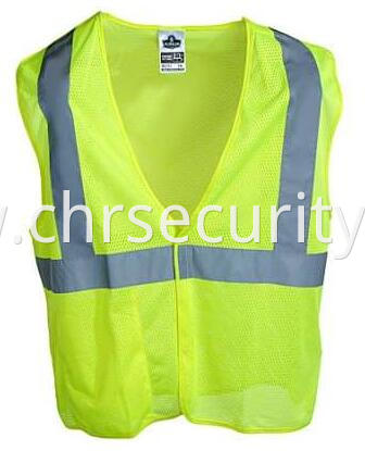 GloWear Green High Visibility Breakaway Vest